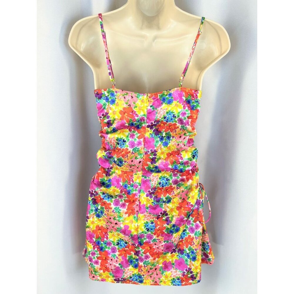 For Love & Lemons Merrill Vibrant Floral Mini Dress $225 - Picture 7 of 13